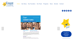 Desktop Screenshot of comedycures.org